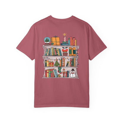 Bookish Holiday Comfort Colors T-Shirt