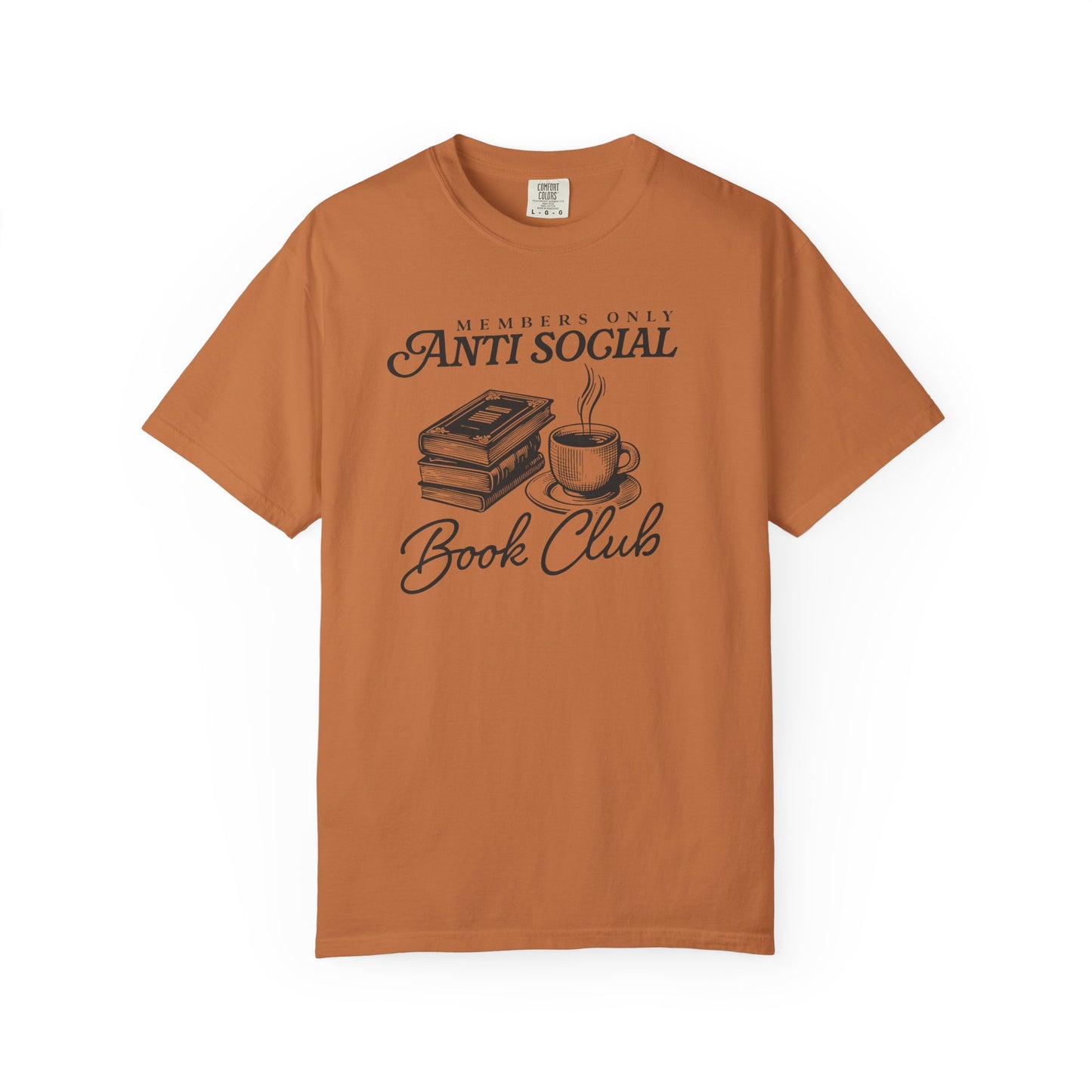 Anti-Social Book Club Comfort Colors  T-shirt