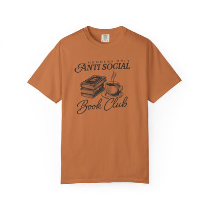 Anti-Social Book Club Comfort Colors  T-shirt