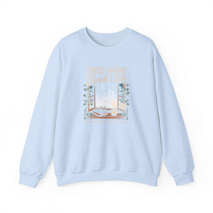 Tired Moms Book Club Crewneck Sweatshirt