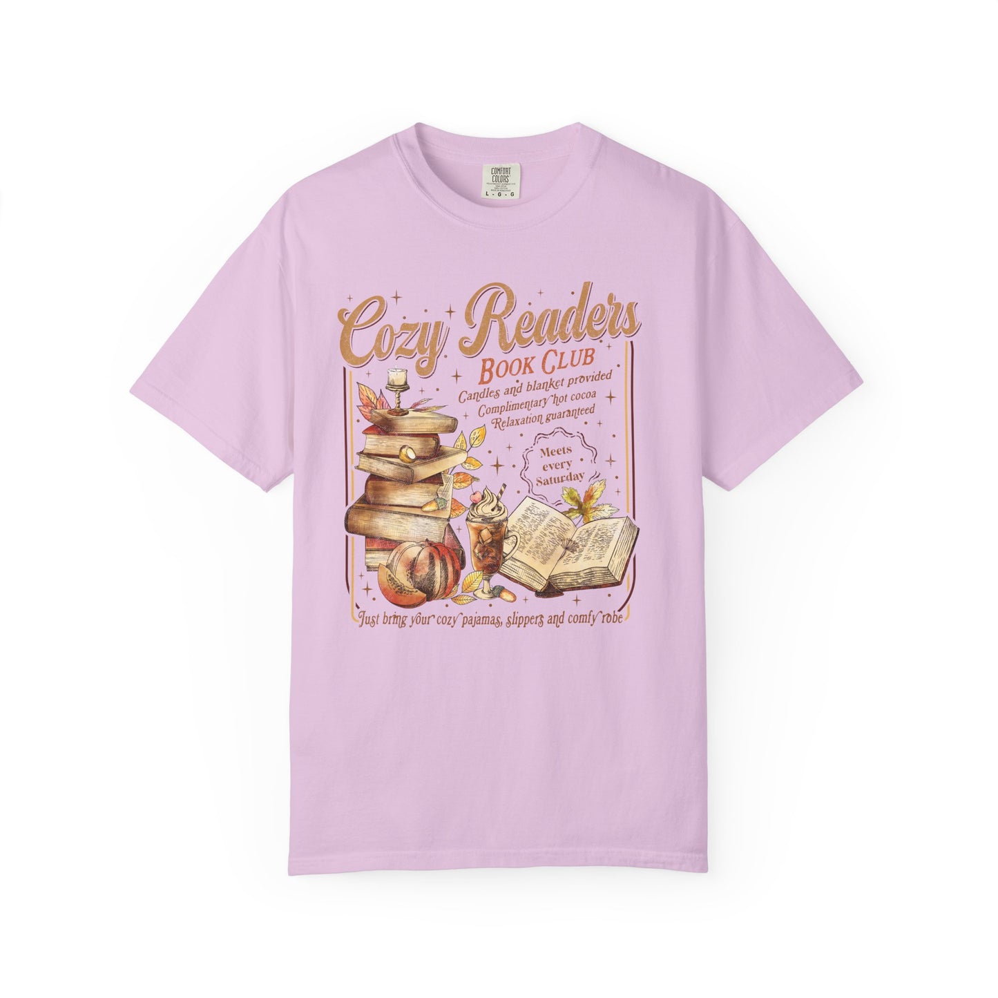 Cozy Readers Book Club Comfort Colors T-Shirt