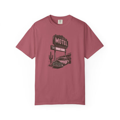 Romance Reader Motel Comfort Colors T-shirt - Thespicyromancebookclub LLC