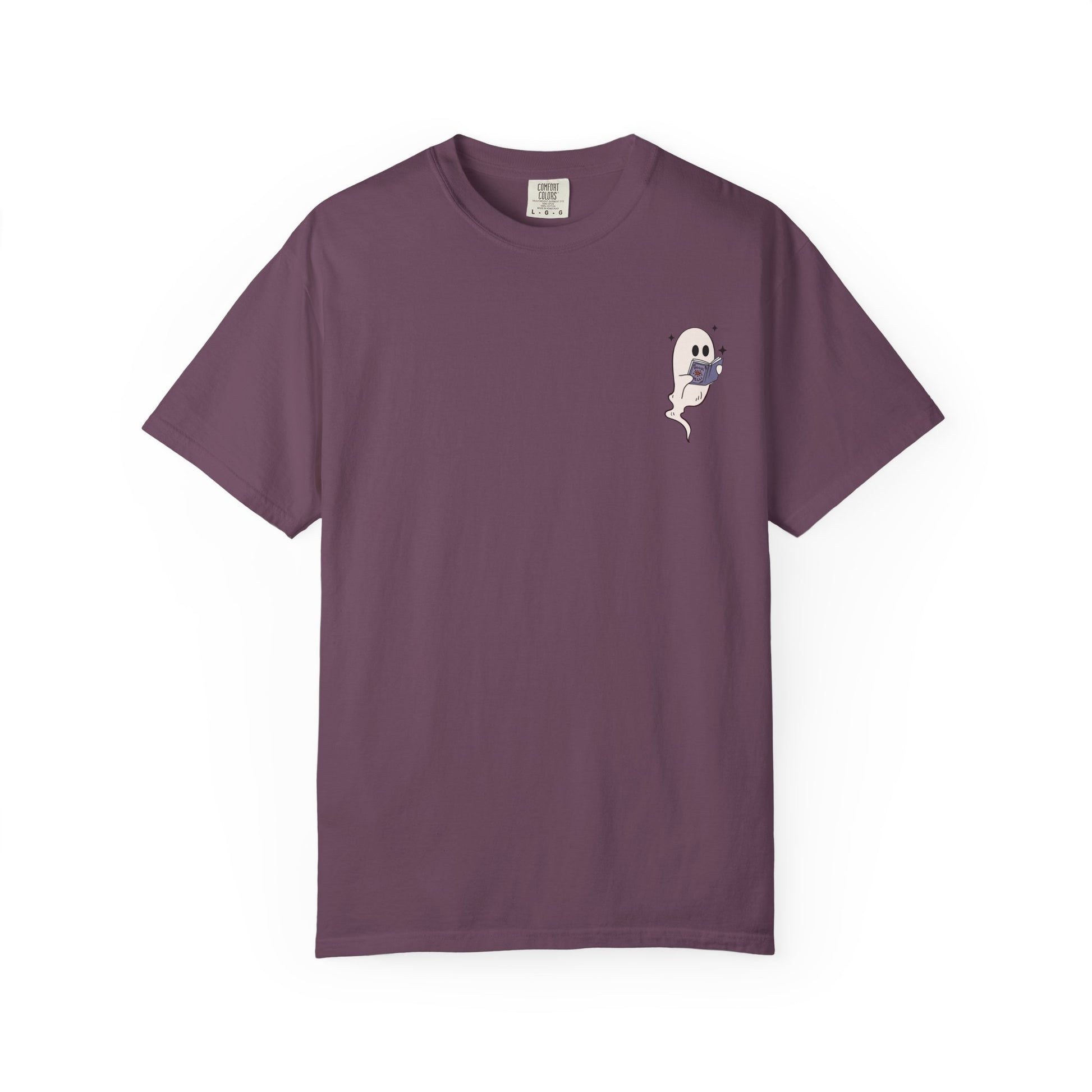 Bookish Ghost Comfort Colors T-shirt - Thespicyromancebookclub LLC