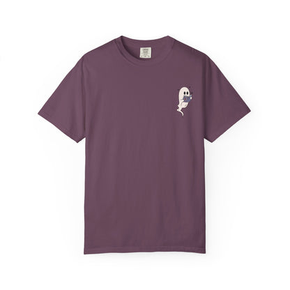 Bookish Ghost Comfort Colors T-shirt - Thespicyromancebookclub LLC