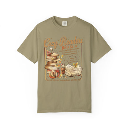 Cozy Readers Book Club Comfort Colors T-Shirt