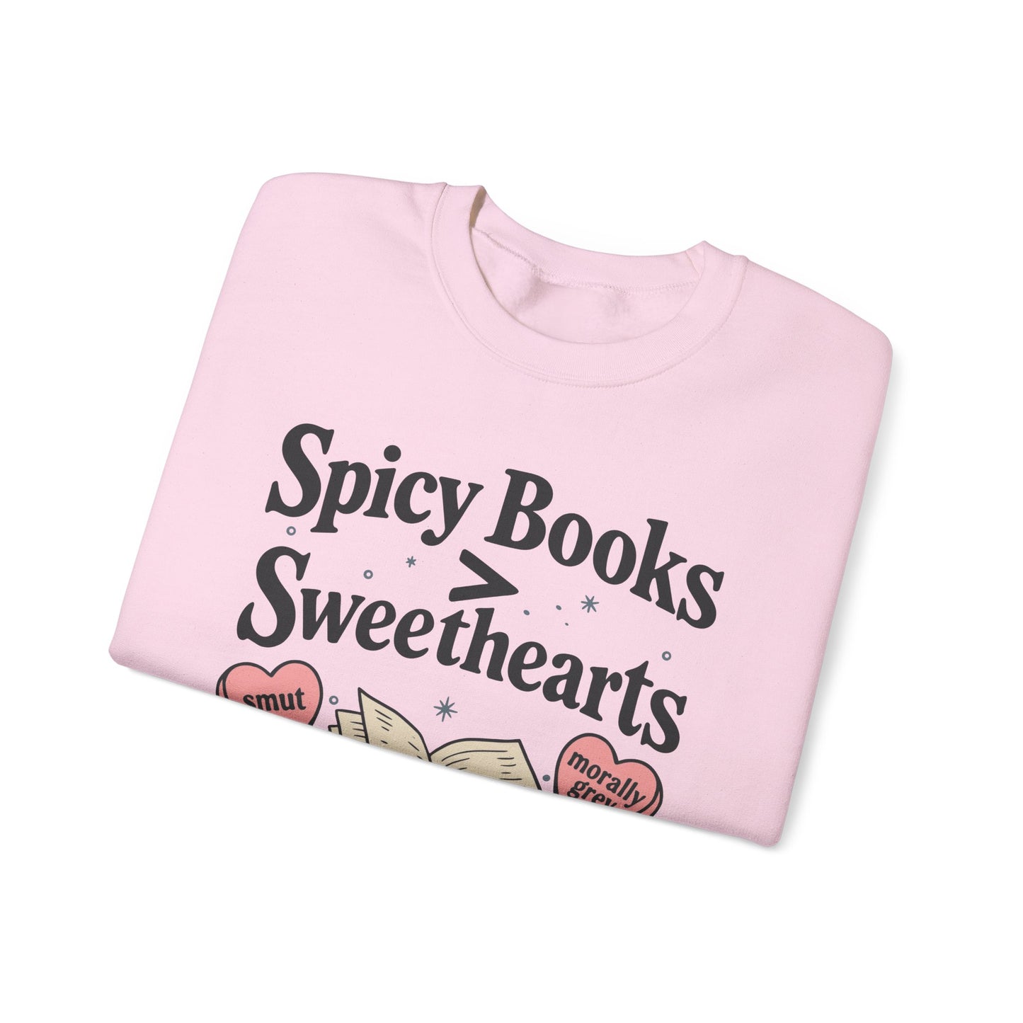Spicy Books > Sweethearts Sweatshirt Crewneck