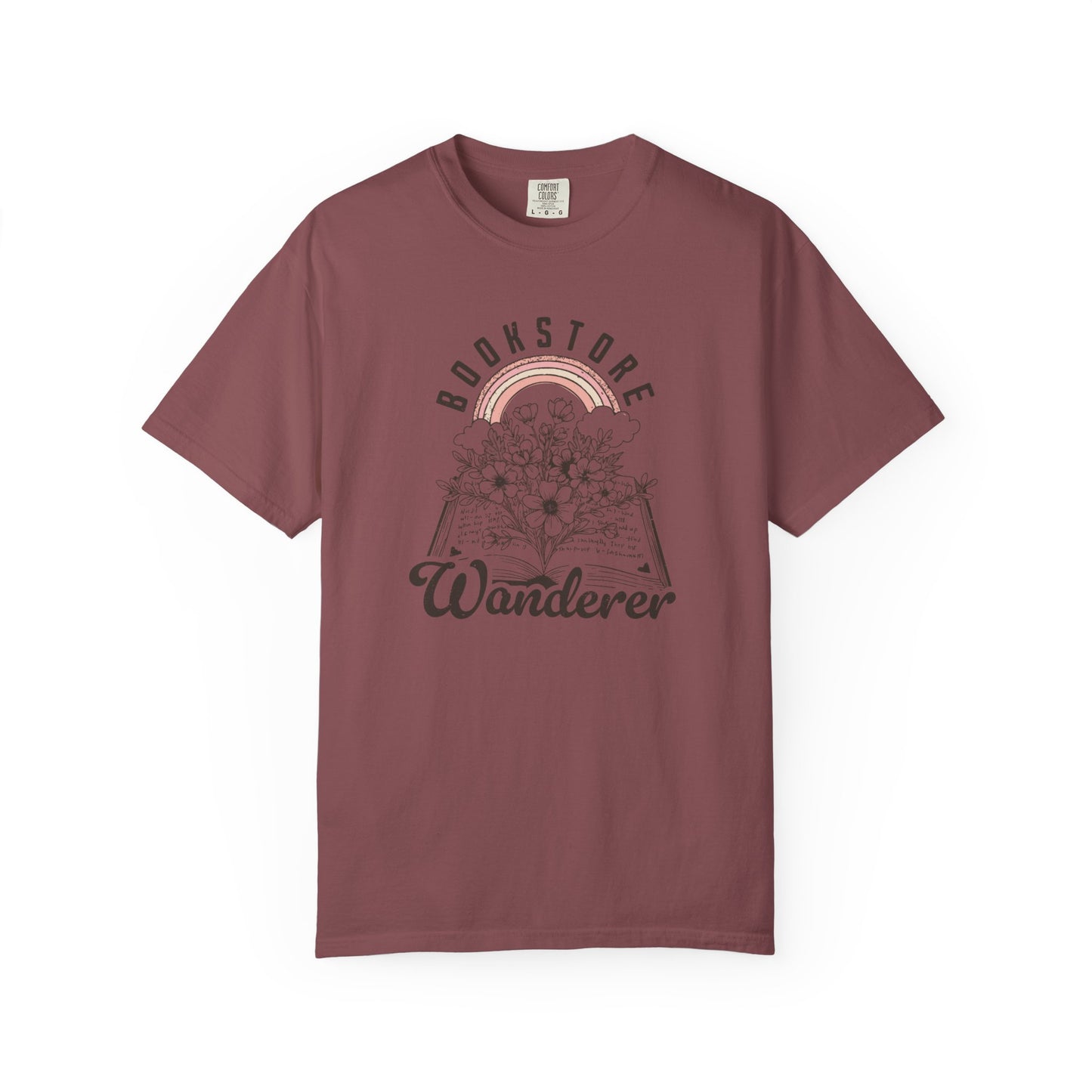 Bookstore Wanderer Comfort Colors T-Shirt
