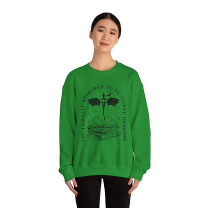 Emotionally Attached To Fictional Dragons Sweatshirt