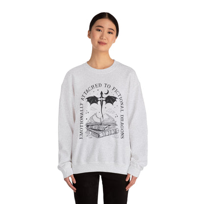 Emotionally Attached To Fictional Dragons Sweatshirt