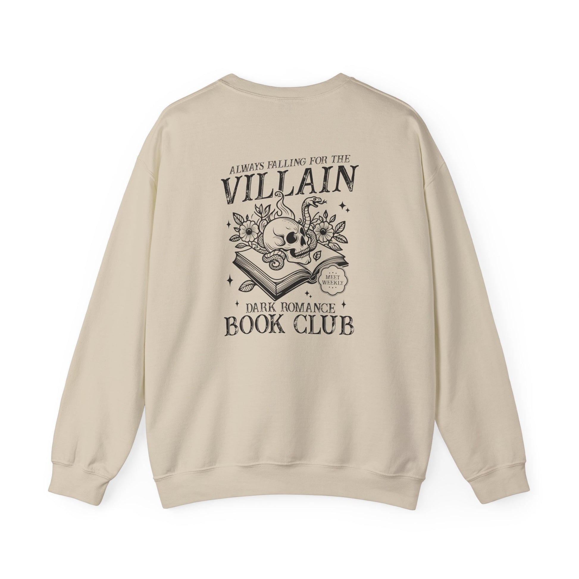 Dark Romance Book Club Crewneck Sweatshirt - Thespicyromancebookclub LLC