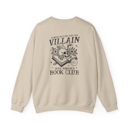 Dark Romance Book Club Crewneck Sweatshirt - Thespicyromancebookclub LLC