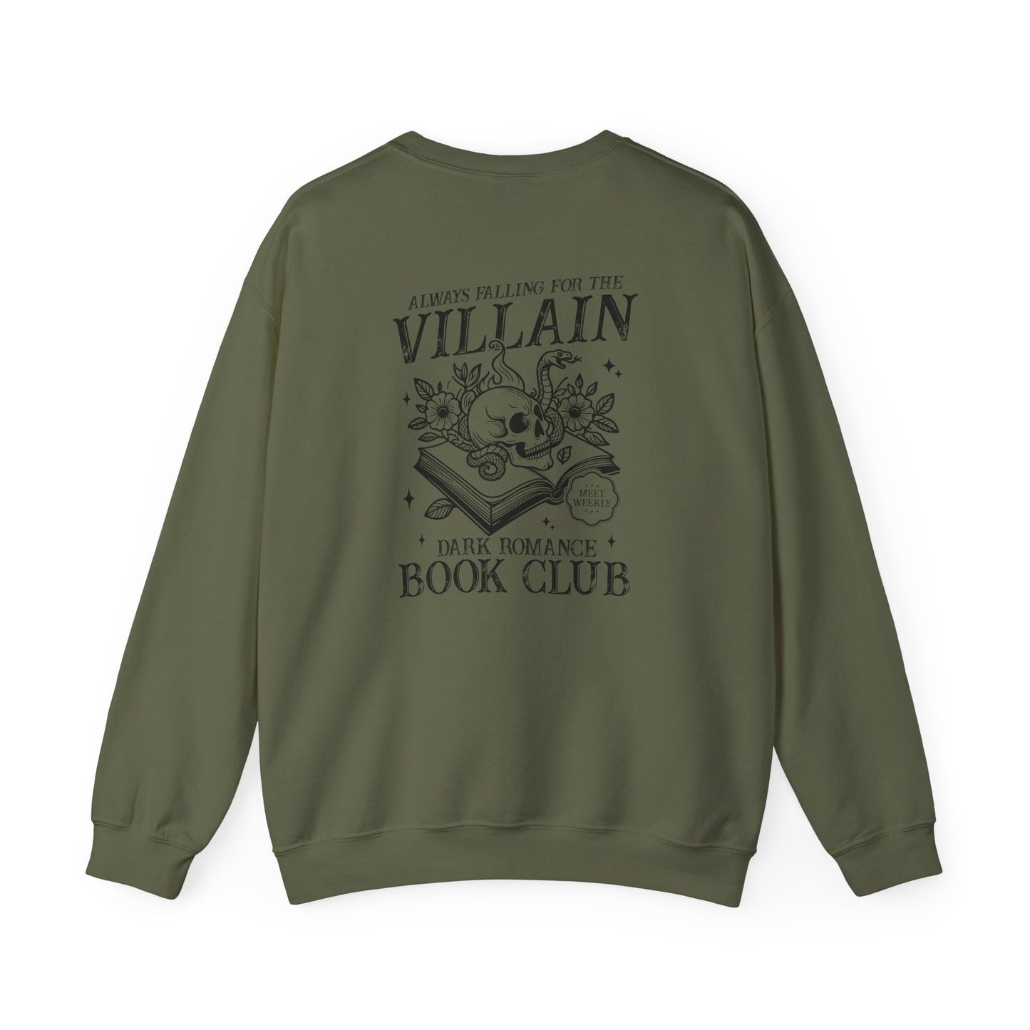 Dark Romance Book Club Crewneck Sweatshirt - Thespicyromancebookclub LLC