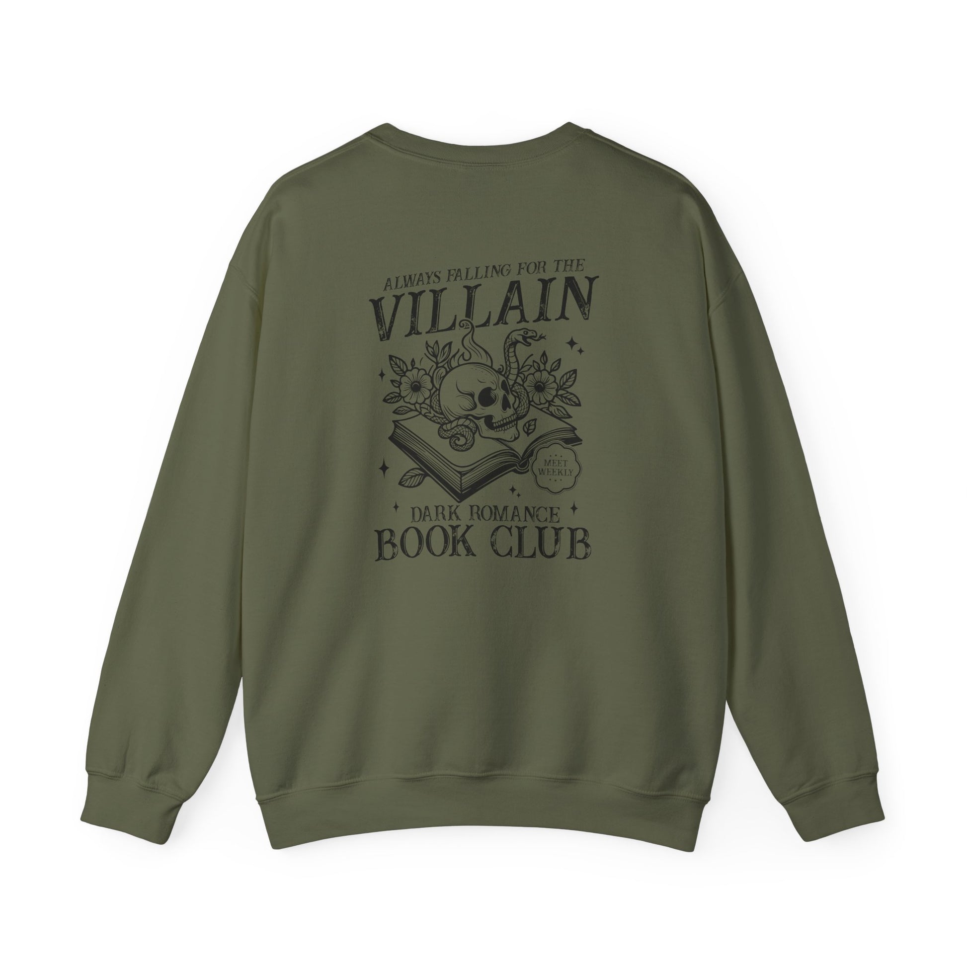 Dark Romance Book Club Crewneck Sweatshirt - Thespicyromancebookclub LLC