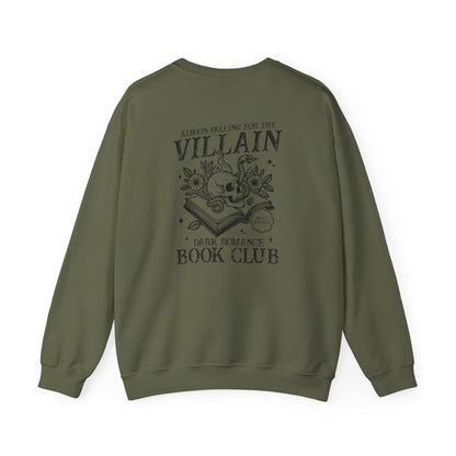 Dark Romance Book Club Crewneck Sweatshirt - Thespicyromancebookclub LLC