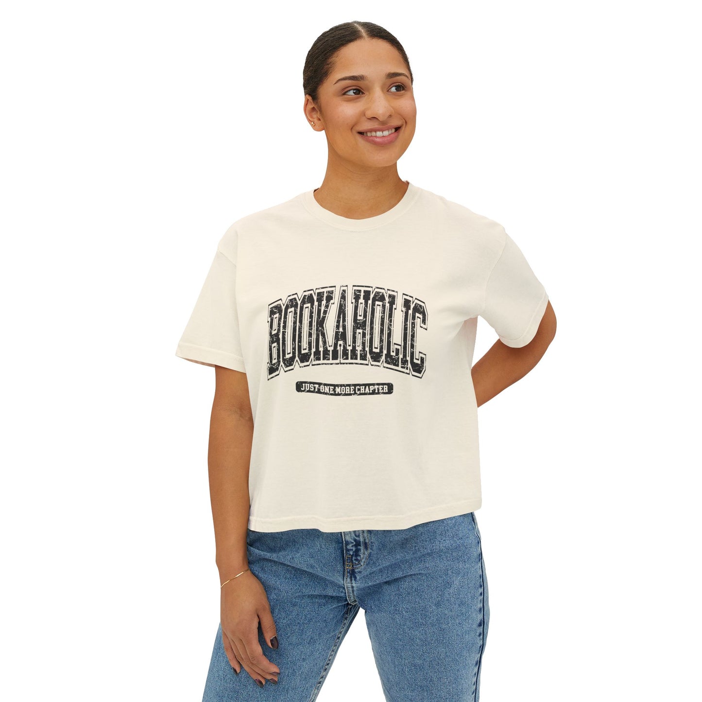 Bookaholic Crop Top