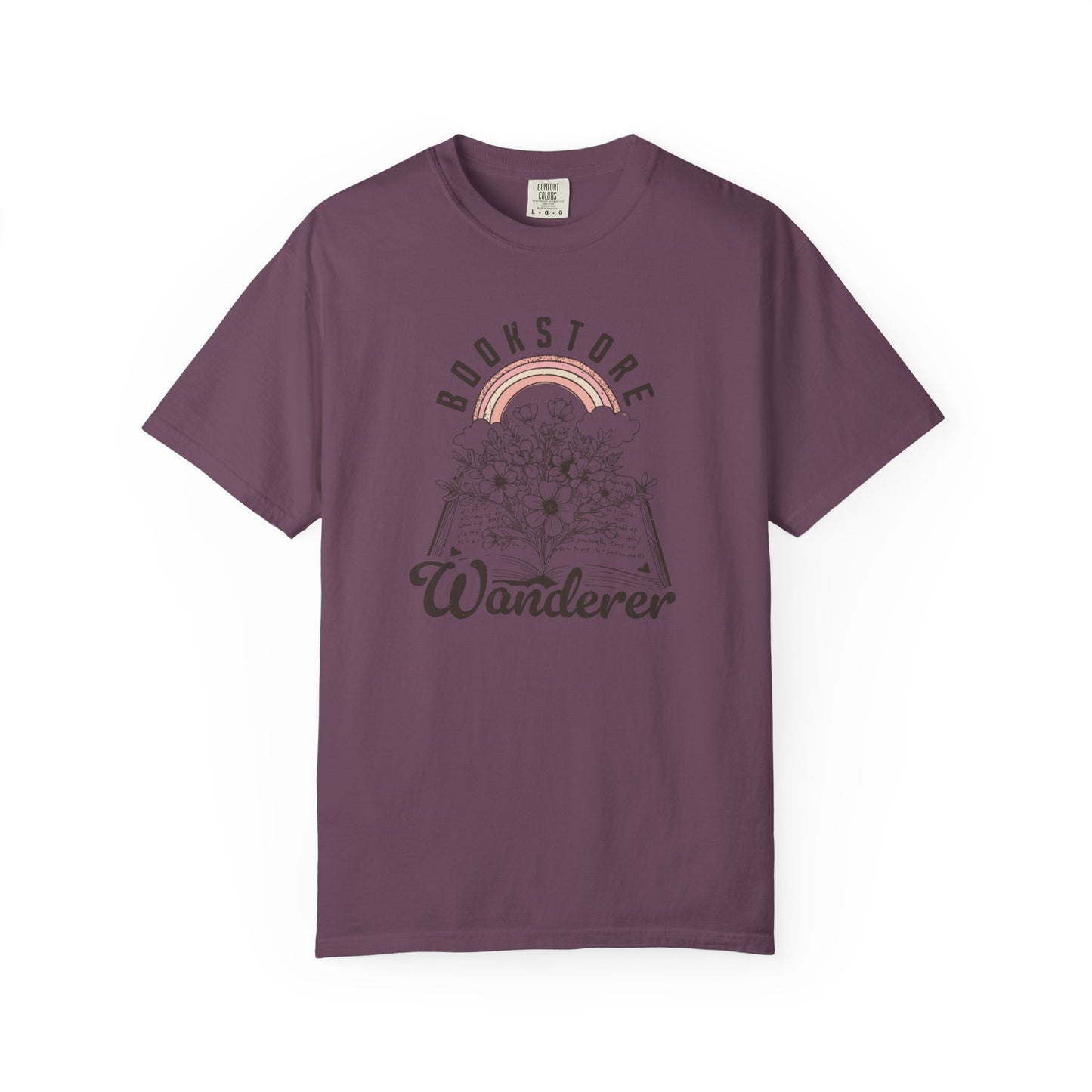 Bookstore Wanderer Comfort Colors T-Shirt