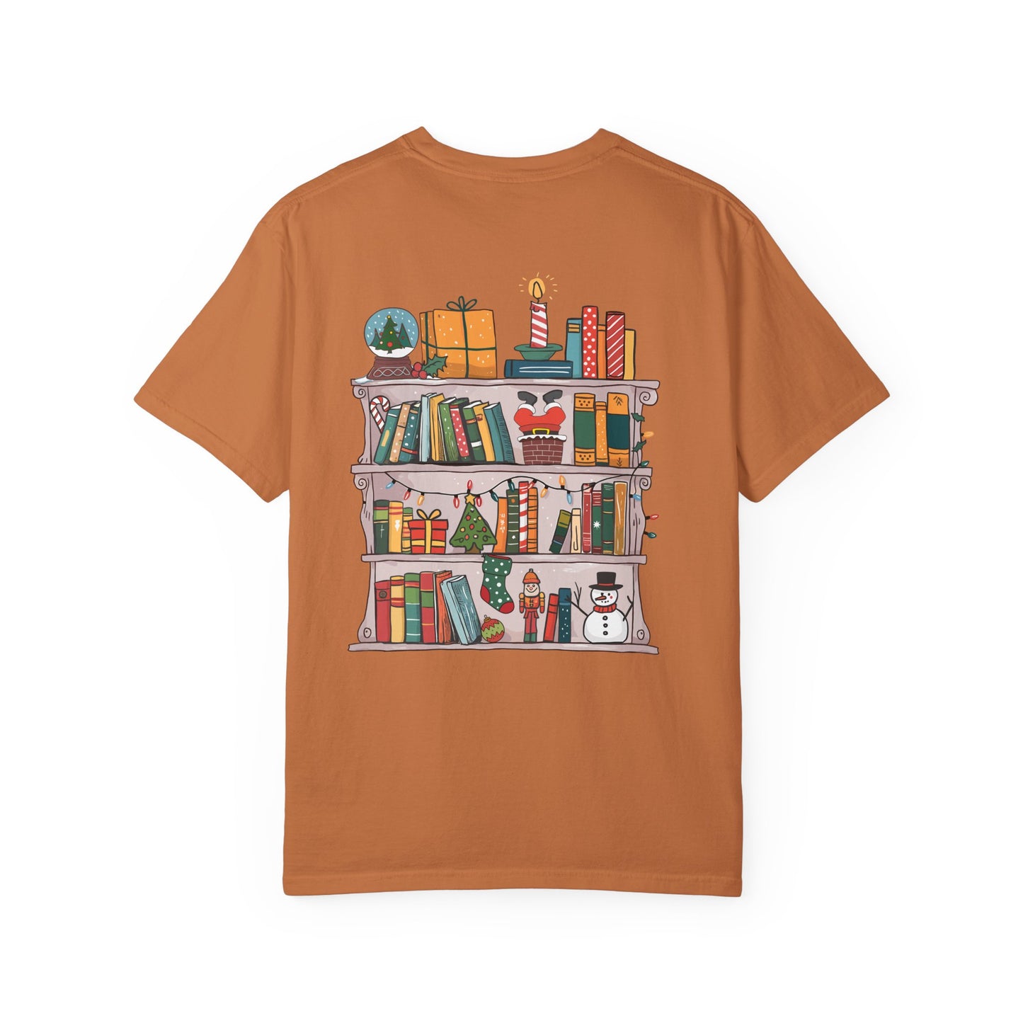 Bookish Holiday Comfort Colors T-Shirt