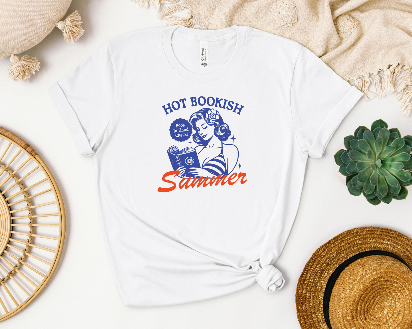 Bookish Girl Summer T-shirt