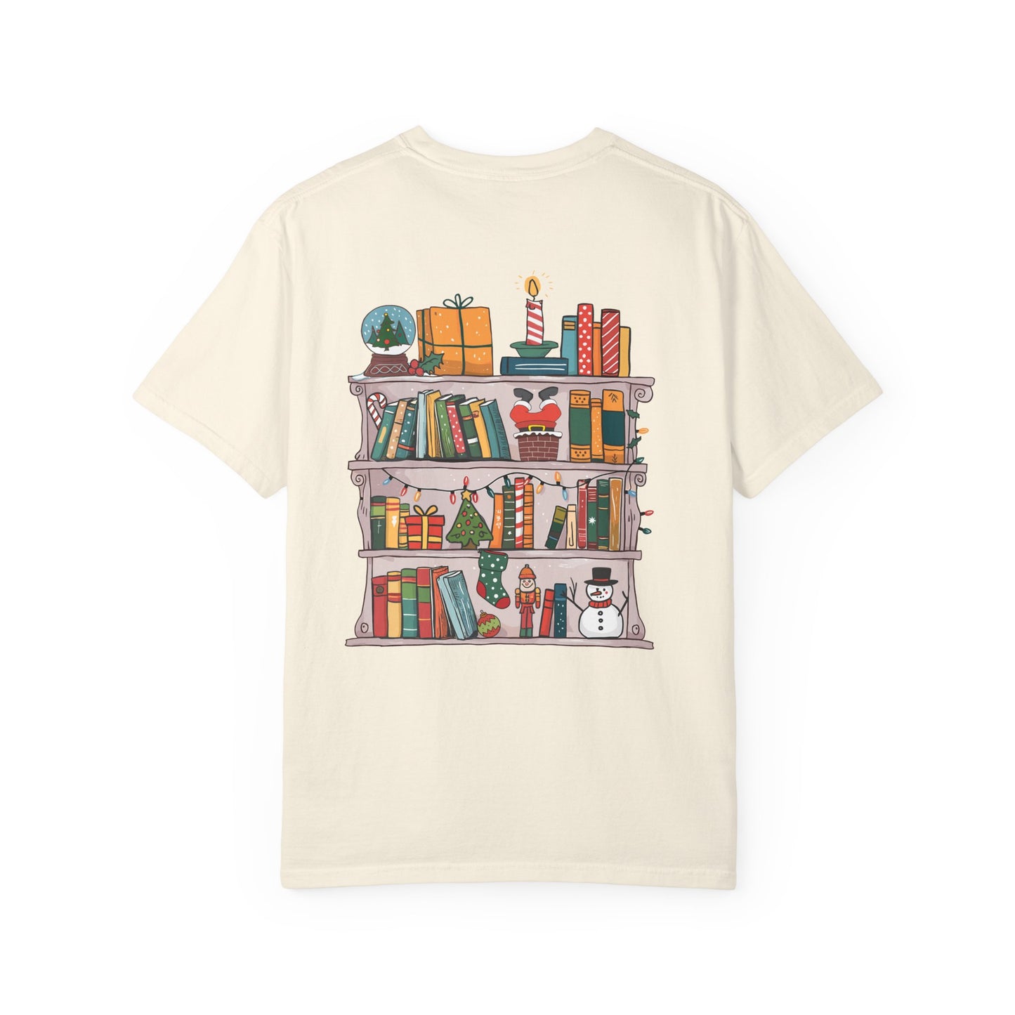 Bookish Holiday Comfort Colors T-Shirt