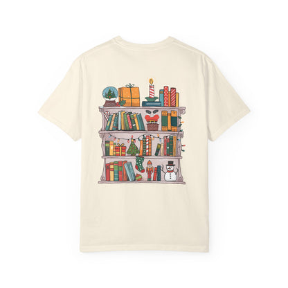 Bookish Holiday Comfort Colors T-Shirt