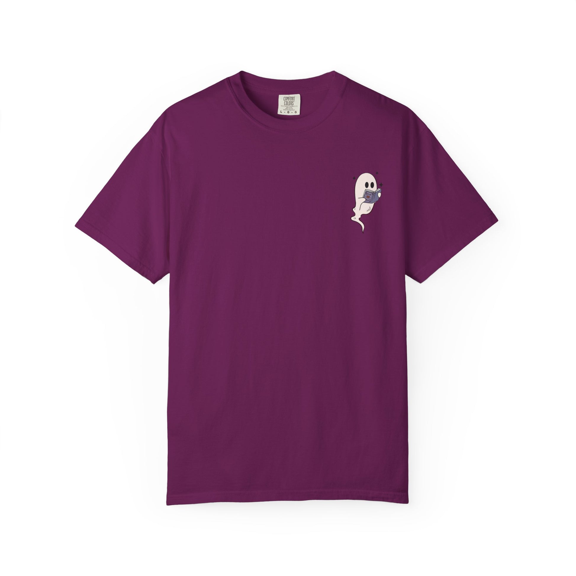 Bookish Ghost Comfort Colors T-shirt - Thespicyromancebookclub LLC