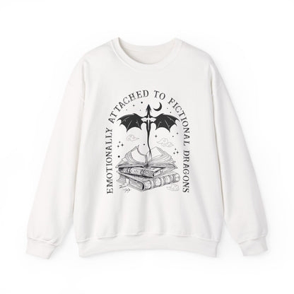 Emotionally Attached To Fictional Dragons Sweatshirt