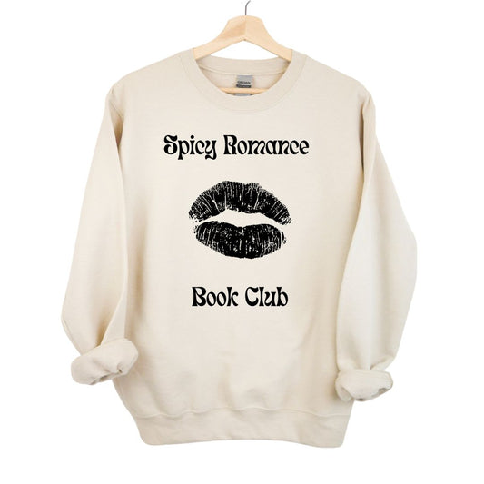 Spicy Romance Book Club Sand Sweatshirt