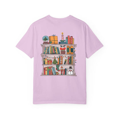 Bookish Holiday Comfort Colors T-Shirt
