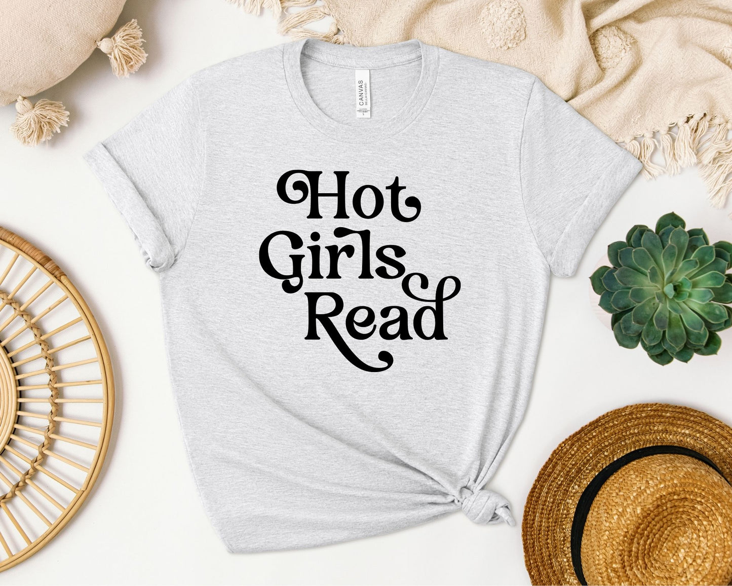 Hot Girls Read T-Shirt