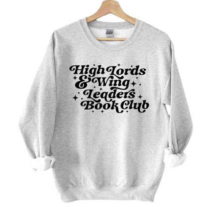 High Lords and Wing Leaders Book Club Sweatshirt