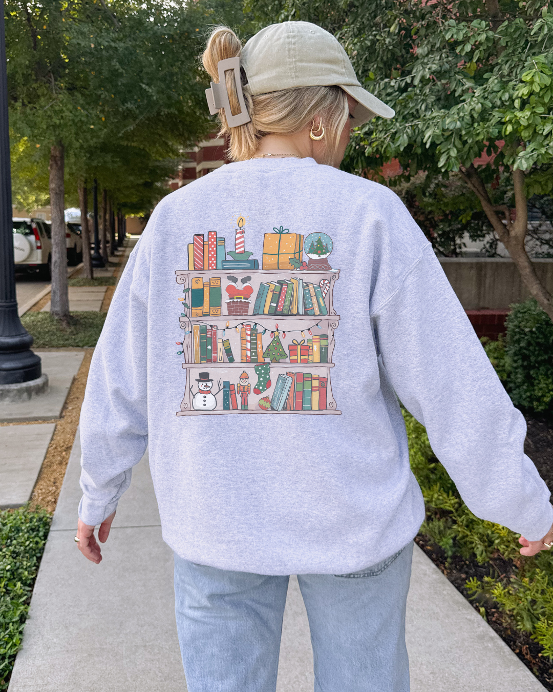 Bookish Holiday Creweneck Sweatshirt