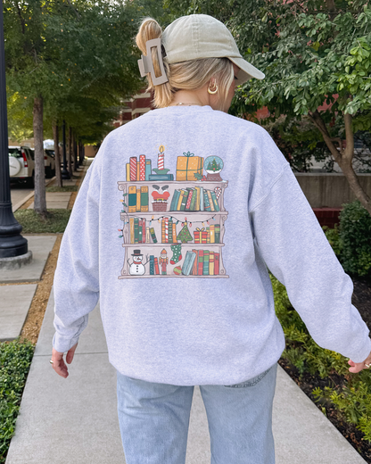 Bookish Holiday Creweneck Sweatshirt