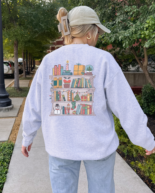 Bookish Holiday Creweneck Sweatshirt