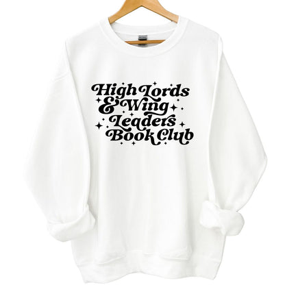 High Lords and Wing Leaders Book Club Sweatshirt