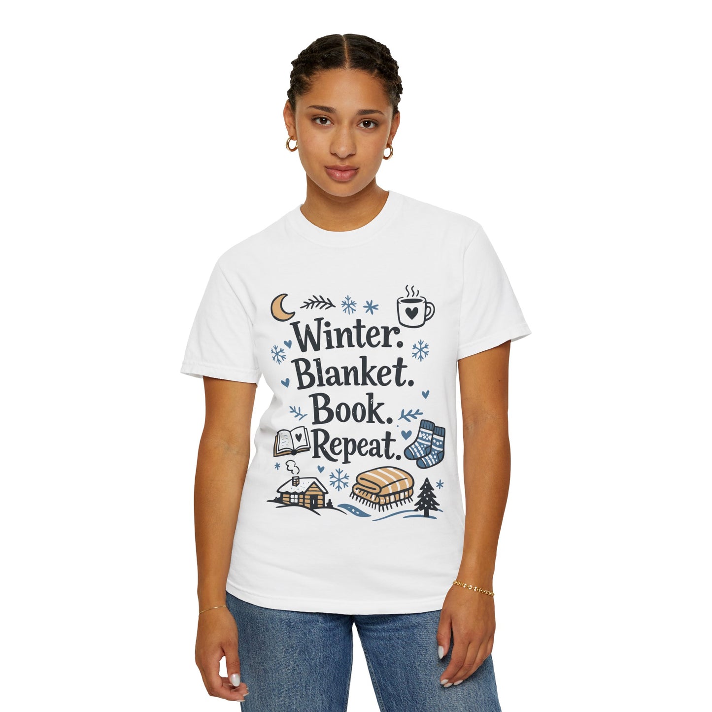 Winter. Blanket. Book. Repeat TShirt