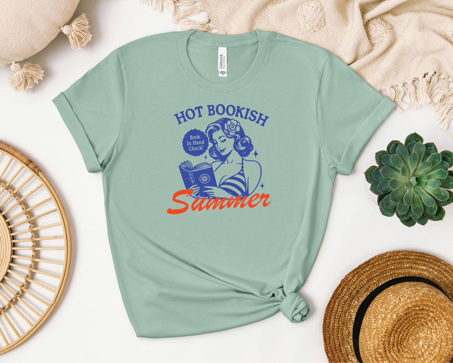 Bookish Girl Summer T-shirt