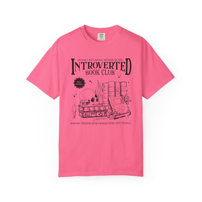 Introverted Book Club Comfort Colors T-Shirt