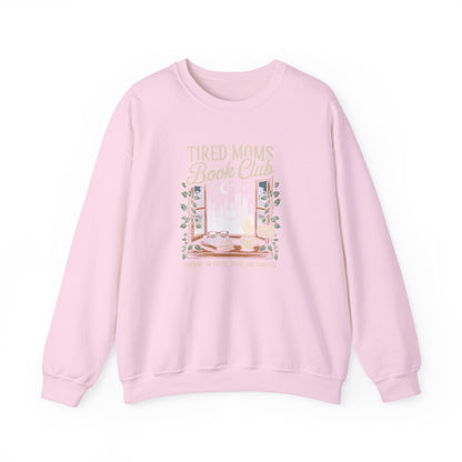 Tired Moms Book Club Crewneck Sweatshirt