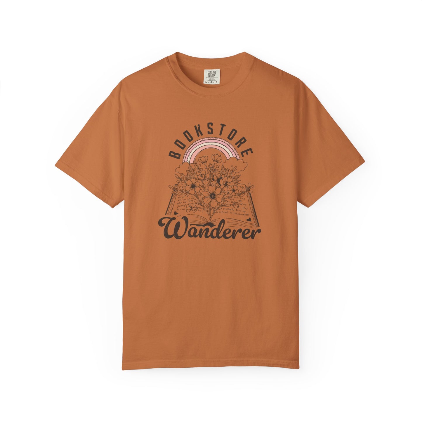 Bookstore Wanderer Comfort Colors T-Shirt