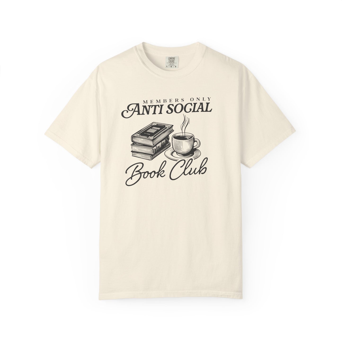 Anti-Social Book Club Comfort Colors  T-shirt