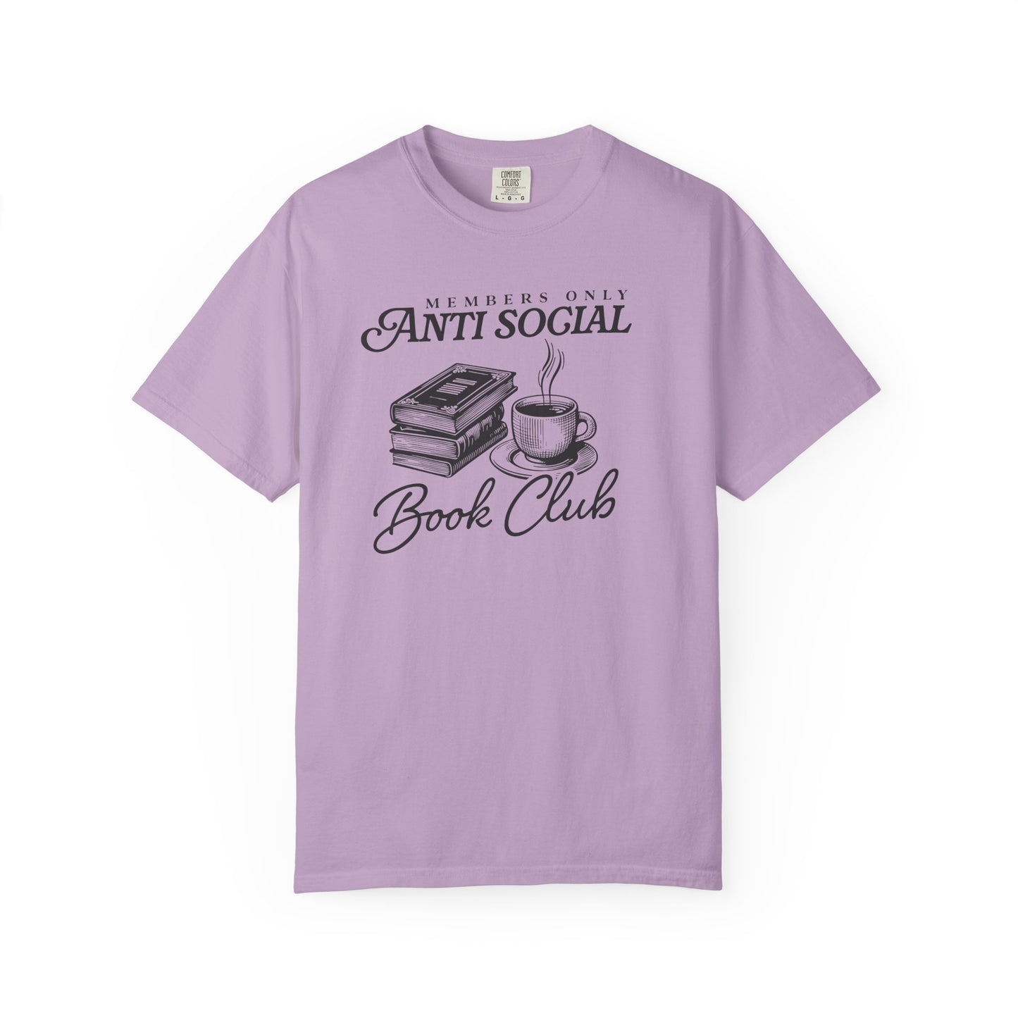 Anti-Social Book Club Comfort Colors  T-shirt
