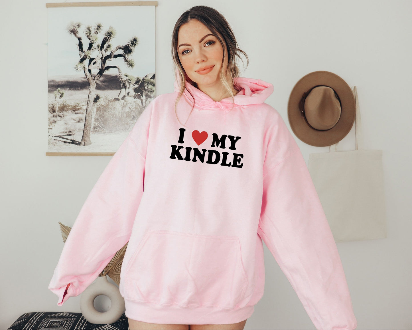 I Heart My Kindle Hoodie