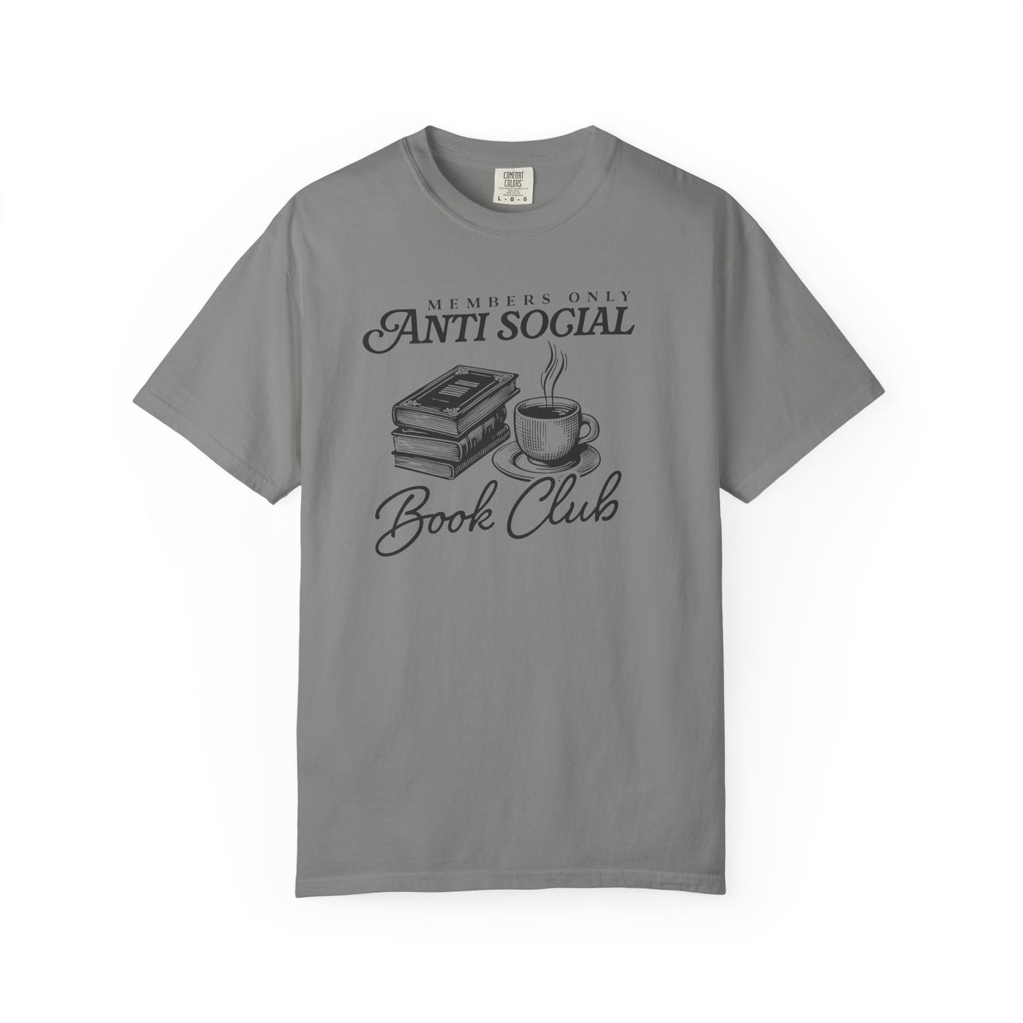 Anti-Social Book Club Comfort Colors  T-shirt
