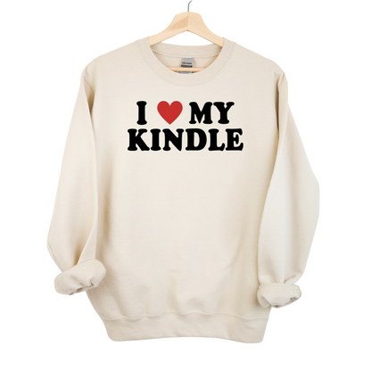 I Heart My Kindle Sweatshirt