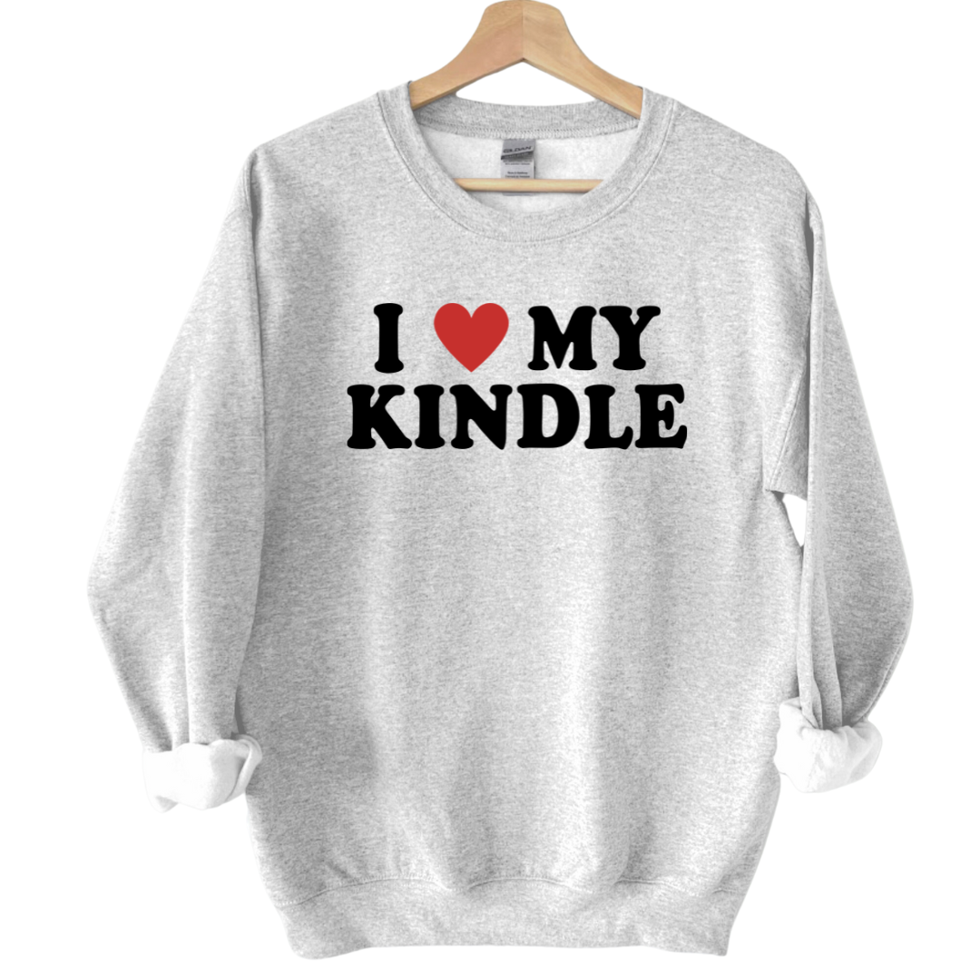 I Heart My Kindle Sweatshirt