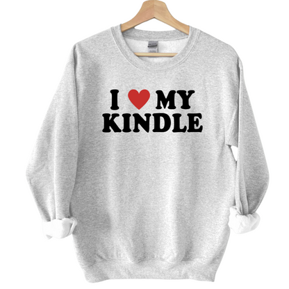 I Heart My Kindle Sweatshirt