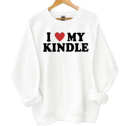 I Heart My Kindle Sweatshirt