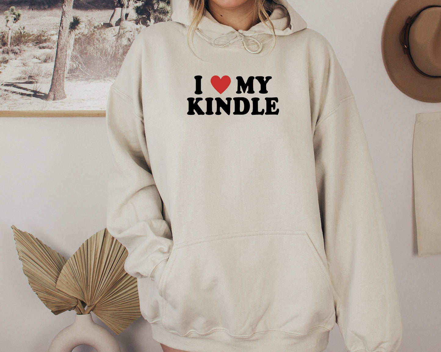 I Heart My Kindle Hoodie