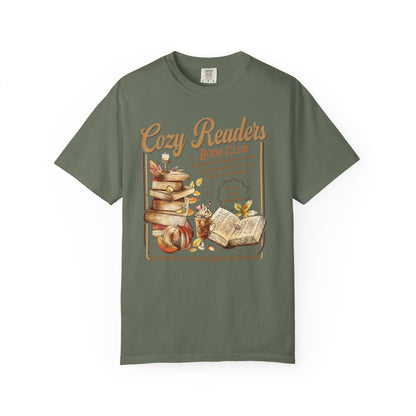 Cozy Readers Book Club Comfort Colors T-Shirt
