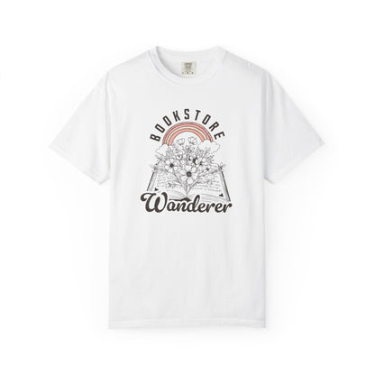 Bookstore Wanderer Comfort Colors T-Shirt